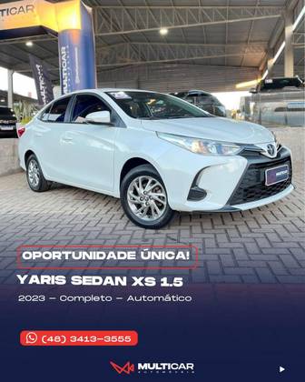 TOYOTA YARIS 1.5 16V FLEX SEDAN XS CONNECT MULTIDRIVE